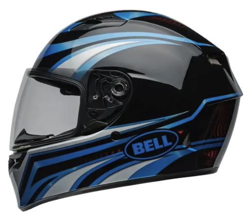 CASCO INTEGRAL BELL QUALIFIER CONDUIT AZUL NEGRO BRILLO