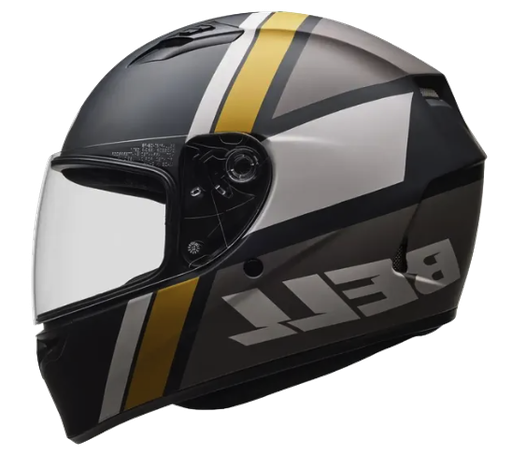 CASCO INTEGRAL BELL QUALIFIER CHASM NEGRO DORADO MATE