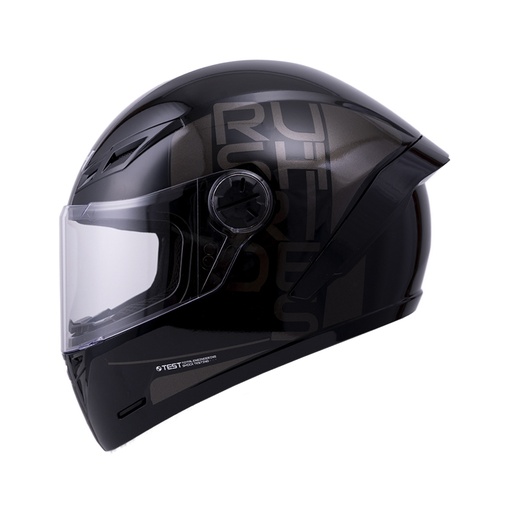 CASCO INTEGRAL ICH 501SP DOPE NEGRO GRIS VISOR TRANSPARENTE
