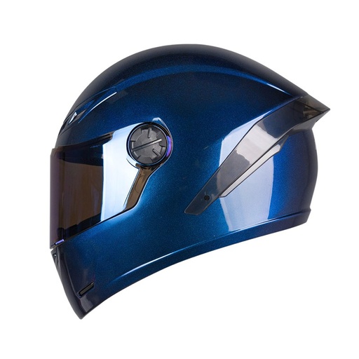CASCO INTEGRAL ICH 501SP SOLID CAMALEON AZUL BRILLO VISOR AZUL