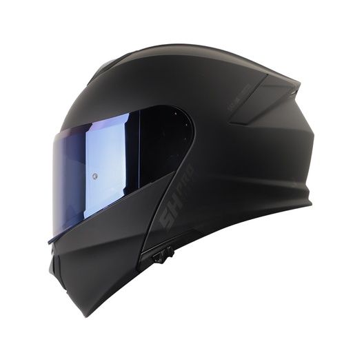 CASCO ABATIBLE SHAFT 4000 EVO DOBLE VISOR SOLID NEGRO NEGRO MATE