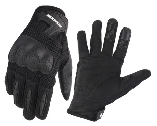 GUANTE CON PROTECCION SCOYCO MC58-2 NEGRO