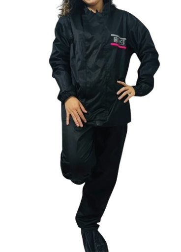 IMPERMEABLE LINCE NEGRO DAMA