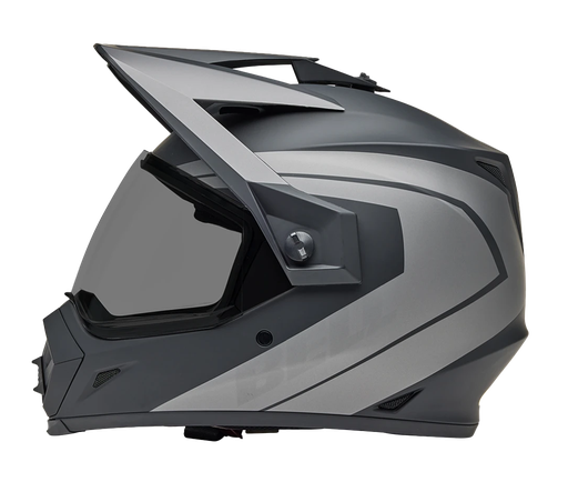 CASCO MULTIPROPOSITO BELL MX-9 ADVENTURE MIPS NEGRO GRIS MATE 
