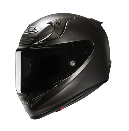 CASCO INTEGRAL HJC RPHA12  SOLID GRIS METALIZADO MATE-INCLUYE PINLOCK Y VISOR