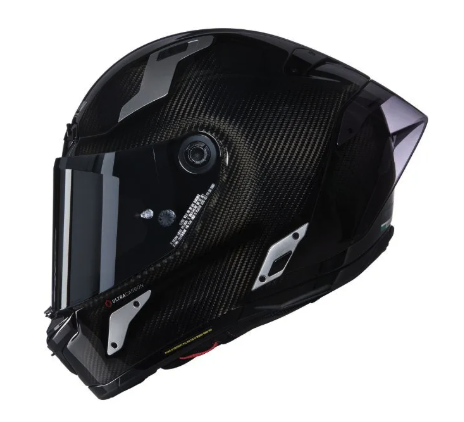 CASCO INTEGRAL NOLAN X-804 RS-U.C ARGENTO NEGRO SILVER BRILLO