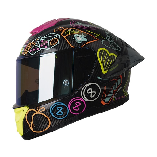 CASCO INTEGRAL SHAFT PRO 620 CARBON EVO 888 NEGRO FULL-INCLUYE PINLOCK