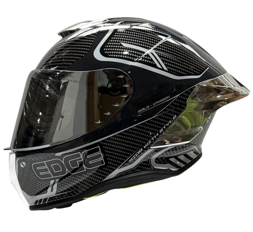 CASCO INTEGRAL EDGE SHANGHAI GOLDEX PLATEADO BRILLO