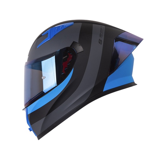 CASCO INTEGRAL SHAFT 526SP EVO NARKAN NEGRO AZUL MATE