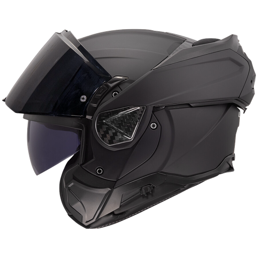 CASCO ABATIBLE LS2 910 SOLID NEGRO MATE