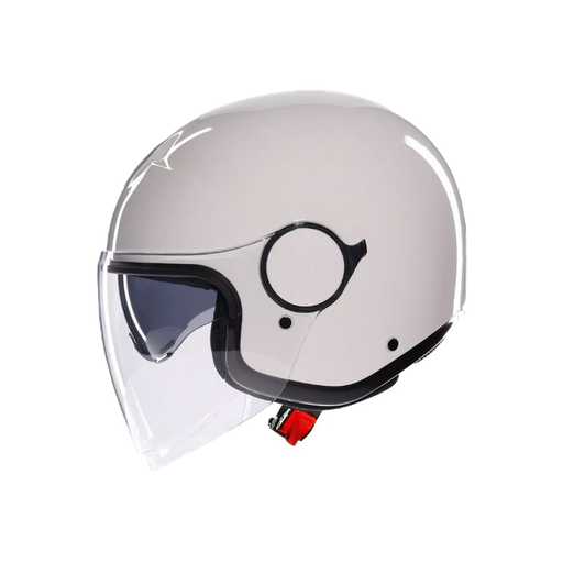 CASCO ABIERTO AGV ETERES SOLID BLANCO BRILLO