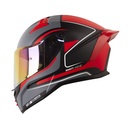 CASCO INTEGRAL SHAFT 504 DOBLE VISOR DIRECTAR NEGRO ROJO MATE