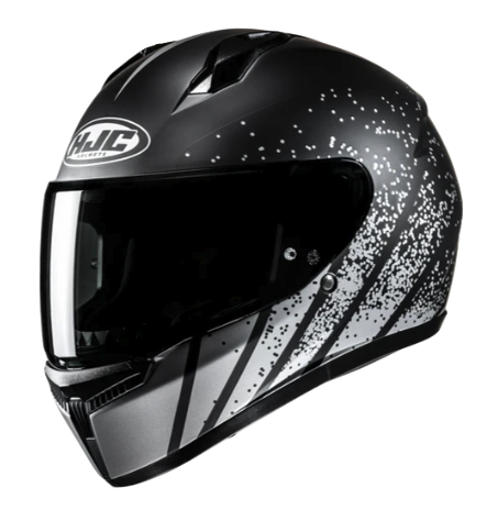 CASCO INTEGRAL HJC C10 HAVEN MC5SF GRIS BLANCO MATE