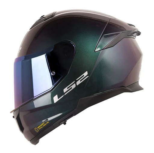CASCO INTEGRAL LS2 808 DOBLE VISOR STREAM SOLID CAMALEON BRILLO