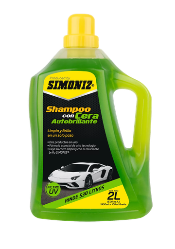 [106816] SHAMPOO SIMONIZ CON CERA AUTOBRILLANTE 2LT