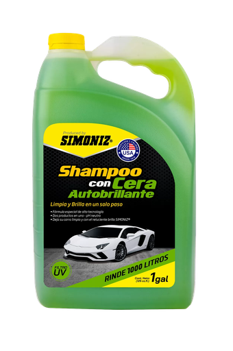 [103281] SHAMPOO SIMONIZ CON CERA AUTOBRILLANTE 1GL