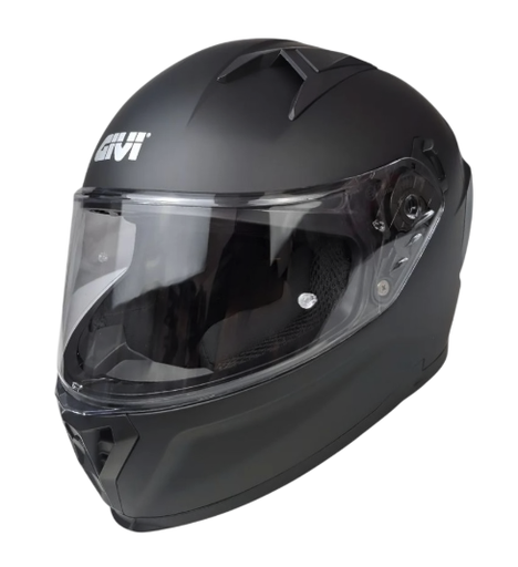 CASCO INTEGRAL GIVI H50Z DOBLE VISOR SOLID NEGRO MATE 
