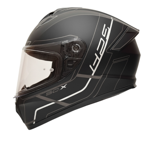 CASCO INTEGRAL GIVI H50X LINES NEGRO GRIS MATE