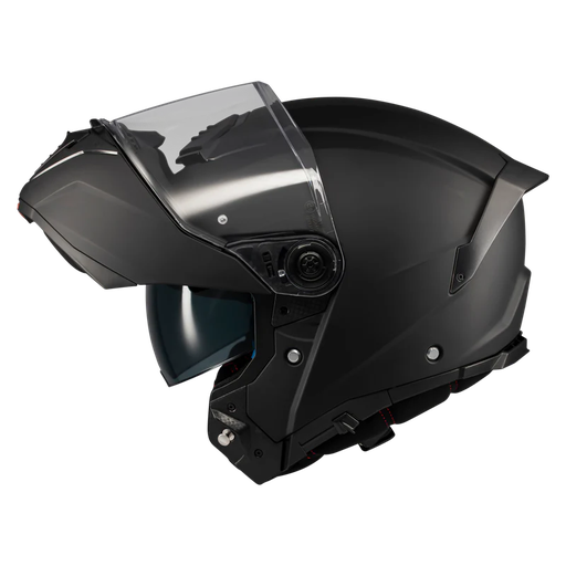 CASCO ABATIBLE MT FU404 DOBLE VISOR ATOM 2 PURE A1 NEGRO MATE