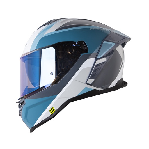 CASCO INTEGRAL SHAFT 598GTR SPEEDOU GRIS OSCURO GRIS BRILLO