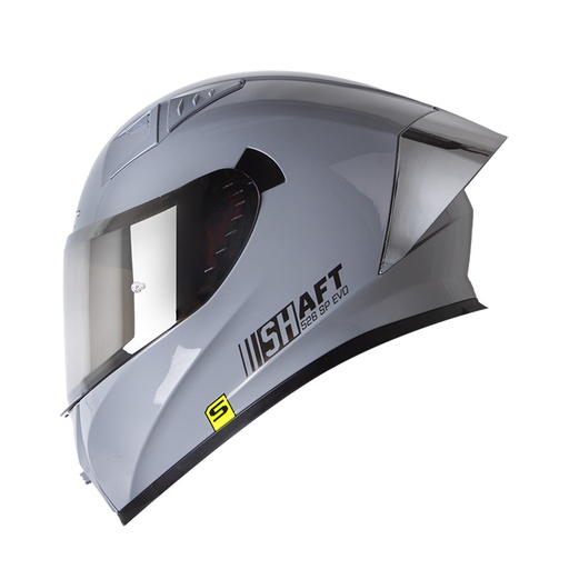CASCO INTEGRAL SHAFT 526SP EVO SOLID GRIS GRIS OSCURO BRILLO