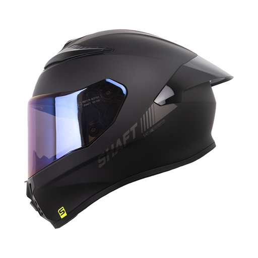 CASCO INTEGRAL SHAFT 584SP SOLID NEGRO GRIS OSCURO MATE 